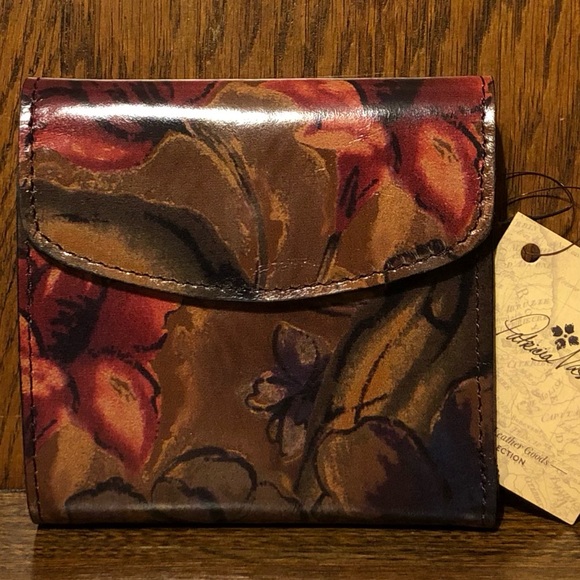 NWT-Patricia Nash-SET-Sienna Sunset-Zancona Tote & Reiti Trifold Wallet-$308 - Picture 12 of 16